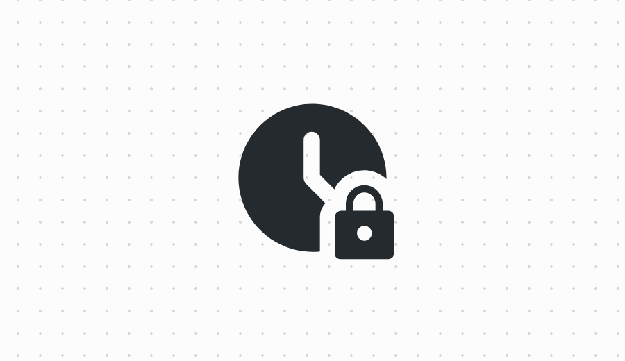 Clock Locked Modus Solid Modus Icons