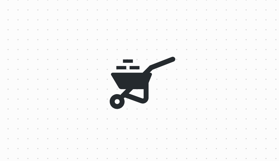Wheelbarrow Modus Solid Modus Icons